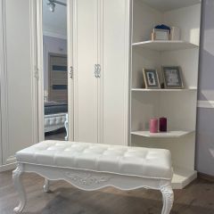 Банкетка Мишель (белый матовый) в Шадринске - shadrinsk.mebel24.online | фото 5