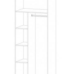 БУРАТИНО Шкаф для одежды в Шадринске - shadrinsk.mebel24.online | фото 2