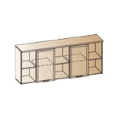 Детская Карина композиция 1 (Гикори Джексон светлый) в Шадринске - shadrinsk.mebel24.online | фото 3
