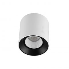 DK3090-WB+WH Светильник накладной IP 20, 10 Вт, GU5.3, LED, бело-черный/белый, пластик в Шадринске - shadrinsk.mebel24.online | фото