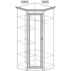 Гостиная Флоренция 4 Дуб оксфорд в Шадринске - shadrinsk.mebel24.online | фото 6