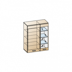 Гостиная Камелия Композиция 1 (Снежный ясень - серый) в Шадринске - shadrinsk.mebel24.online | фото 9