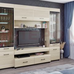 Гостиная Камелия Композиция 11 (Ясень Асахи) в Шадринске - shadrinsk.mebel24.online | фото