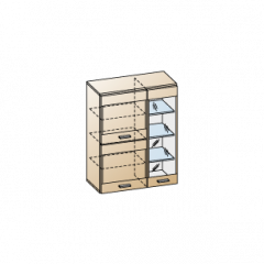 Гостиная Камелия Композиция 6 (Снежный ясень - серый) в Шадринске - shadrinsk.mebel24.online | фото 2
