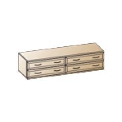 Гостиная Карина Композиция 10 (Гикори Джексон светлый) в Шадринске - shadrinsk.mebel24.online | фото 5