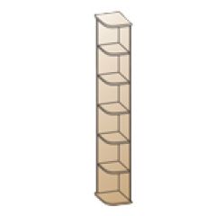 Гостиная Карина Композиция 18 (Гикори Джексон светлый) в Шадринске - shadrinsk.mebel24.online | фото 2