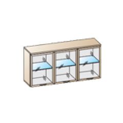 Гостиная Карина Композиция 23 (Гикори Джексон светлый) в Шадринске - shadrinsk.mebel24.online | фото 3