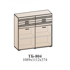 Гостиная ЛОТОС (модульная) Бодега белая в Шадринске - shadrinsk.mebel24.online | фото 26