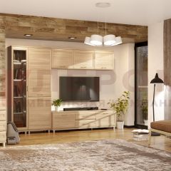 Гостиная Мелисса Композиция 10 (Ясень Асахи) в Шадринске - shadrinsk.mebel24.online | фото