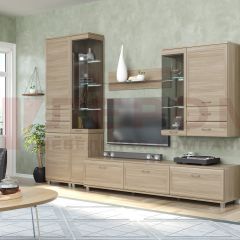 Гостиная Мелисса Композиция 11 (Ясень Асахи) в Шадринске - shadrinsk.mebel24.online | фото
