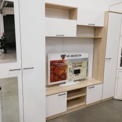 Гостиная МГС 3 Исполнение 1 (Дуб сонома/Белый) в Шадринске - shadrinsk.mebel24.online | фото 6