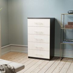 Комод ФАВОРИТ (Венге/Дуб молочный) в Шадринске - shadrinsk.mebel24.online | фото 2
