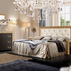 Комод Тиффани Premium черная/золото (ТФКМ-1(П) в Шадринске - shadrinsk.mebel24.online | фото 2