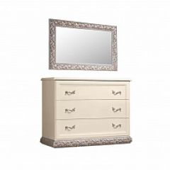 Комод Тиффани штрих-лак/серебро (ТФКМ-1) в Шадринске - shadrinsk.mebel24.online | фото