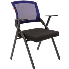 Кресло для посетителей CHAIRMAN NEXX (ткань стандарт черный/сетка DW-61) в Шадринске - shadrinsk.mebel24.online | фото