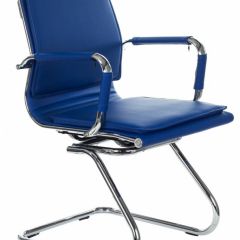 Кресло для посетителя Бюрократ CH-993-Low-V/blue синий в Шадринске - shadrinsk.mebel24.online | фото