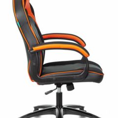 Кресло игровое Бюрократ VIKING 2 AERO ORANGE черный/оранжевый в Шадринске - shadrinsk.mebel24.online | фото 3