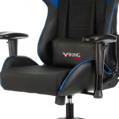 Кресло игровое Бюрократ VIKING 4 AERO BLUE черный/синий в Шадринске - shadrinsk.mebel24.online | фото 5