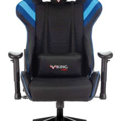 Кресло игровое Бюрократ VIKING 4 AERO BLUE черный/синий в Шадринске - shadrinsk.mebel24.online | фото 3