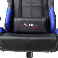 Кресло игровое Бюрократ VIKING 5 AERO BLUE черный/синий в Шадринске - shadrinsk.mebel24.online | фото 9