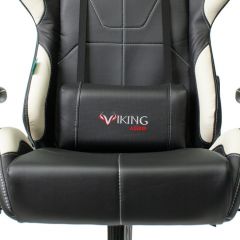 Кресло игровое Бюрократ VIKING 5 AERO WHITE черный/белый в Шадринске - shadrinsk.mebel24.online | фото 7