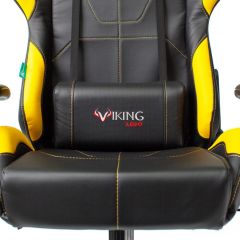 Кресло игровое Бюрократ VIKING 5 AERO YELLOW черный/желтый в Шадринске - shadrinsk.mebel24.online | фото 7