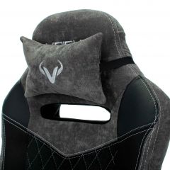 Кресло игровое Бюрократ VIKING 6 KNIGHT B FABRIC черный в Шадринске - shadrinsk.mebel24.online | фото 6
