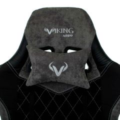 Кресло игровое Бюрократ VIKING 7 KNIGHT B FABRIC черный в Шадринске - shadrinsk.mebel24.online | фото 7