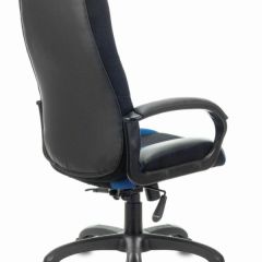 Кресло компьютерное BRABIX PREMIUM "Rapid GM-102" (экокожа/ткань, черное/синее) 532106 в Шадринске - shadrinsk.mebel24.online | фото 4