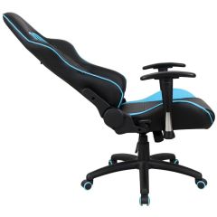 Кресло компьютерное BRABIX "GT Master GM-110" (черное/голубое) 531928 в Шадринске - shadrinsk.mebel24.online | фото 5