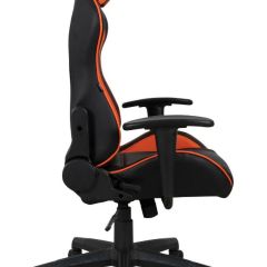 Кресло компьютерное BRABIX "GT Racer GM-100" (черное/оранжевое) 531925 в Шадринске - shadrinsk.mebel24.online | фото 3