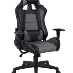 Кресло компьютерное BRABIX "GT Racer GM-100" (черное/серое) 531926 в Шадринске - shadrinsk.mebel24.online | фото
