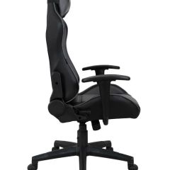 Кресло компьютерное BRABIX "GT Racer GM-100" (черное/серое) 531926 в Шадринске - shadrinsk.mebel24.online | фото 3