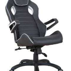 Кресло компьютерное BRABIX "Techno Pro GM-003" (черное/серое, вставки серые) 531814 в Шадринске - shadrinsk.mebel24.online | фото 3