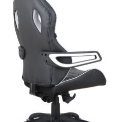 Кресло компьютерное BRABIX "Techno Pro GM-003" (черное/серое, вставки серые) 531814 в Шадринске - shadrinsk.mebel24.online | фото 4
