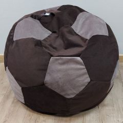Кресло-мешок Мяч M (Vital Chocolate-Vital Java) в Шадринске - shadrinsk.mebel24.online | фото