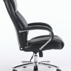 Кресло офисное BRABIX PREMIUM "Advance EX-575" (хром, экокожа, черное) 531825 в Шадринске - shadrinsk.mebel24.online | фото 3