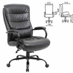 Кресло офисное BRABIX PREMIUM "Heavy Duty HD-004" (черное) 531942 в Шадринске - shadrinsk.mebel24.online | фото 2