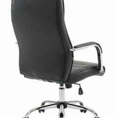 Кресло офисное BRABIX "Stark EX-547" (экокожа, хром, черное) 531948 в Шадринске - shadrinsk.mebel24.online | фото 4