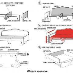 Кровать Фея 1600 с двумя ящиками в Шадринске - shadrinsk.mebel24.online | фото 21