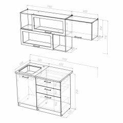 Кухонный гарнитур Инна экстра 1700 в Шадринске - shadrinsk.mebel24.online | фото 4