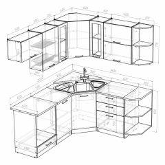 Кухонный гарнитур Симона оптима 2000*1800 в Шадринске - shadrinsk.mebel24.online | фото 3