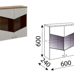 Лимба (гостиная) М09 Шкаф навесной в Шадринске - shadrinsk.mebel24.online | фото