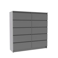 МОРИ МК 1200.10 Комод (графит) в Шадринске - shadrinsk.mebel24.online | фото 2