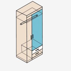 НИКА Н10з Шкаф для одежды в Шадринске - shadrinsk.mebel24.online | фото 4