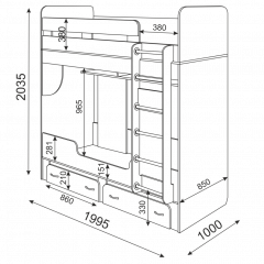 Подростковая ОСТИН (модульная) в Шадринске - shadrinsk.mebel24.online | фото 66