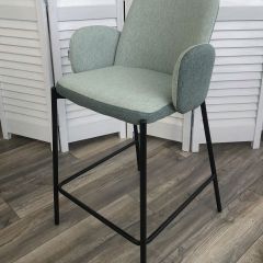 Полубарный стул NYX (H=65cm) VF113 светлая мята / VF115 серо-зеленый М-City в Шадринске - shadrinsk.mebel24.online | фото 5