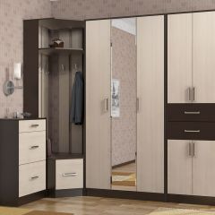 Прихожая ДИАНА-4 сек №11 (Венге/Дуб молочный) в Шадринске - shadrinsk.mebel24.online | фото 3