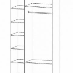 ГАММА Шкаф 3-х створчатый в Шадринске - shadrinsk.mebel24.online | фото 2