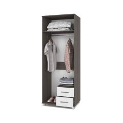 ЕВА Шкаф 2-х дверный Е24 в Шадринске - shadrinsk.mebel24.online | фото 2